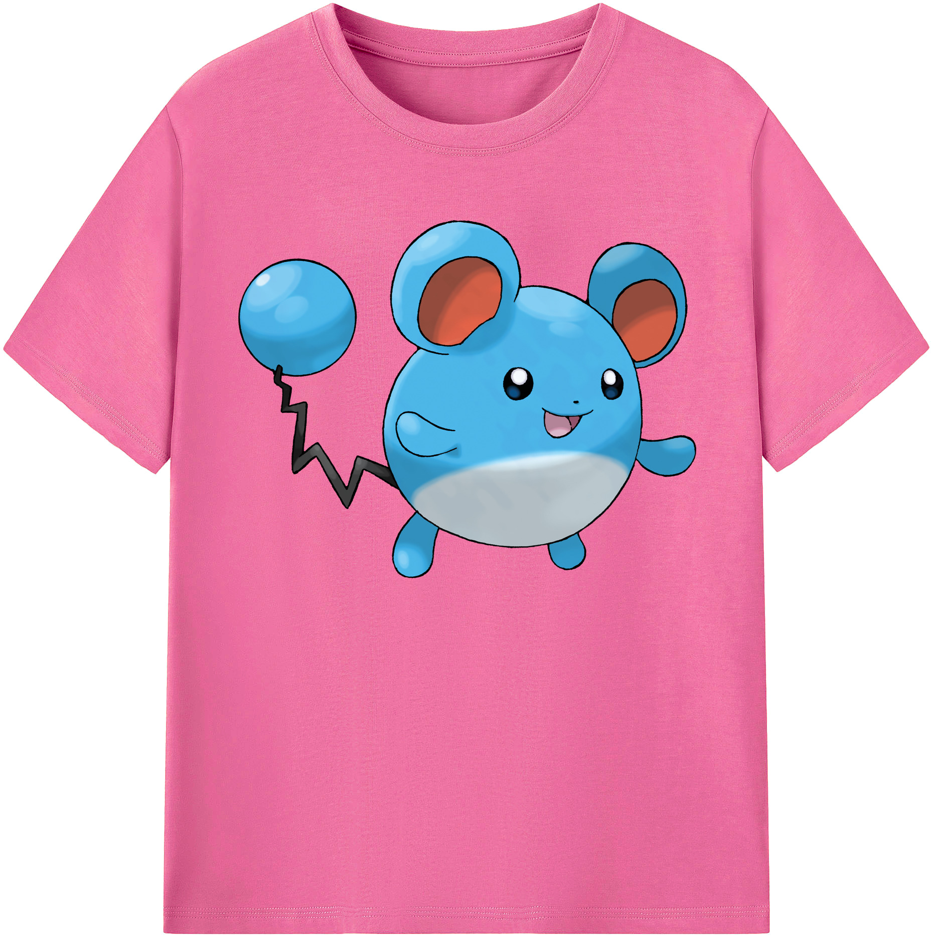 （画像用） ポケットモンスター Pokémon レディースカジュアルプリントTシャツ（綿100％）